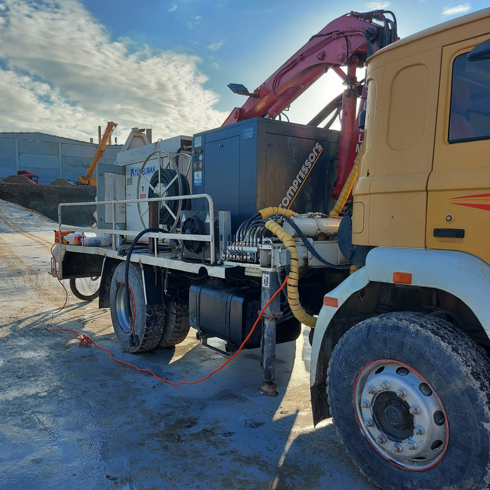Tünelmak Shotcrete Robot